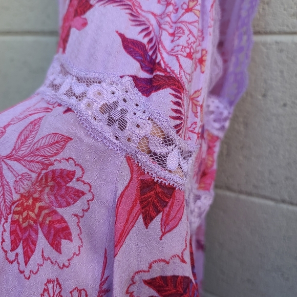 Free People | She Moves Floral Tunic Dress NEW - Picture 6 of 13